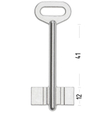 Заготовка сувальдного ключа 12721 MRP1D