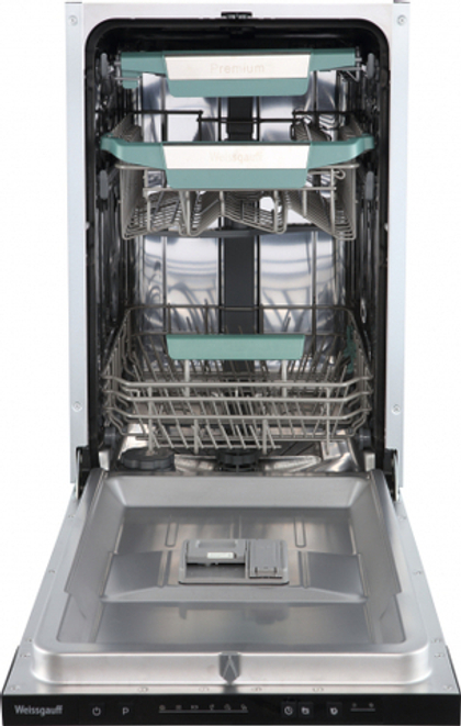 Встраиваемая посудомоечная машина Weissgauff BDW 4536 D Inverter Autoopen Timer Floor