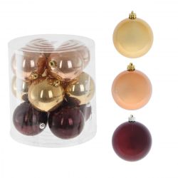 GAEM Набор из 12шт Украшение новогоднее "Шар", D 8 см, L19 W19 H21 см