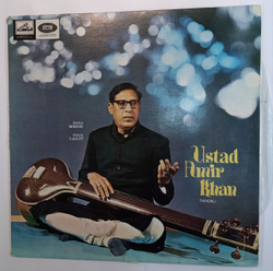Винтажная виниловая пластинка Ustad Amir Khan Khayal By Ustad Amir Khan Индийская музыка ситара (India 1968)