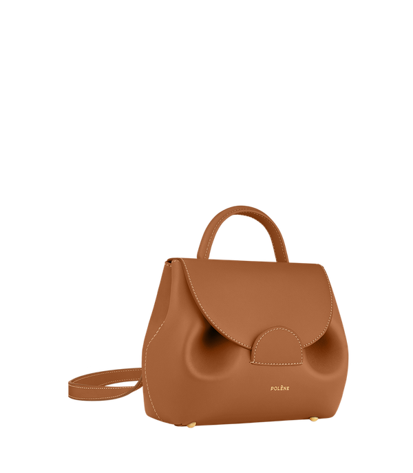 Сумка Polene Numéro Un Nano EDITION SMOOTH CAMEL