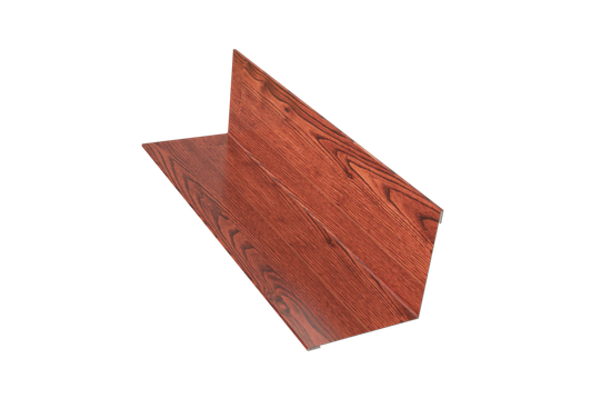 Угол внутренний 3D  40х40х3000 Античный дуб