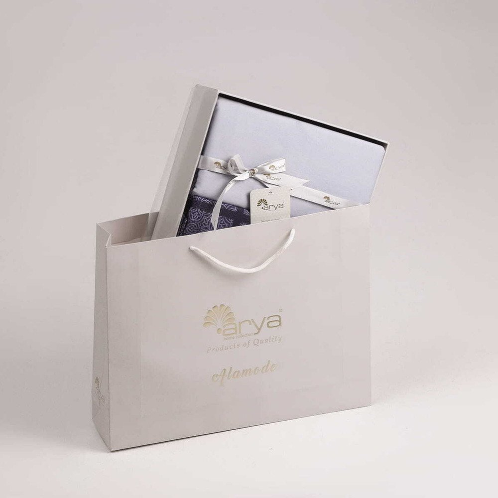 Постельное белье 2 спальное евро Arya home Alamode Fuga