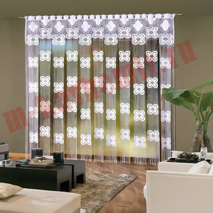 Шторы-лапша: Estia (арт.  540A) WISAN -  225х250 см.