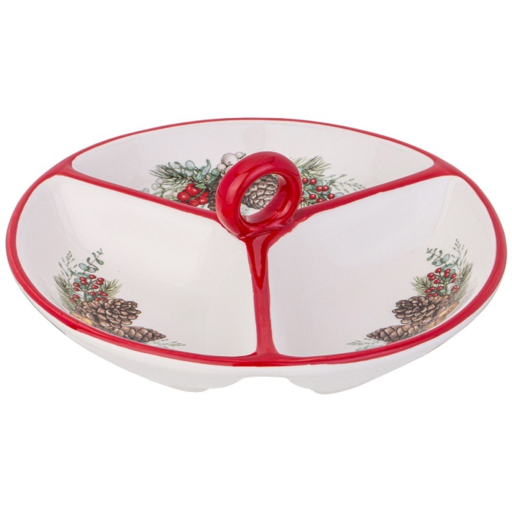 Менажница Agness CELEBRATION 4 секция, 22x7.7 см 358-2259