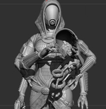 Фигурка Тали’Зора масс эффект Tali Zorah Mass Effect