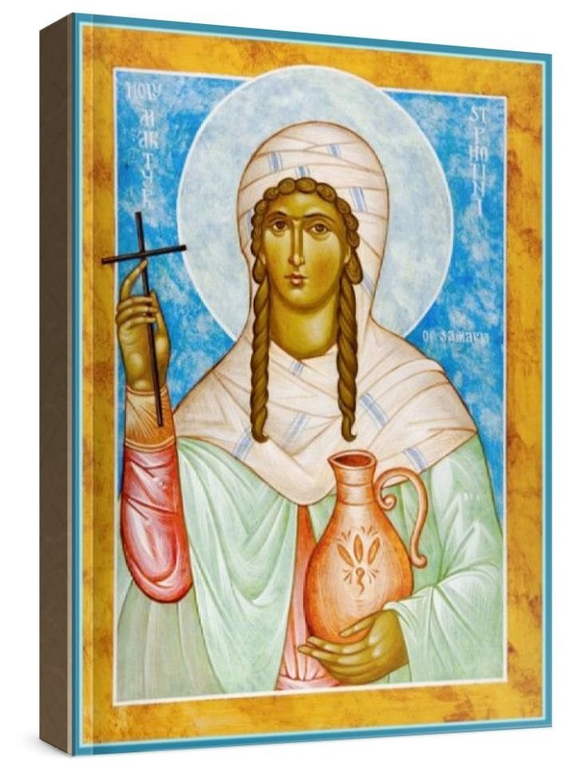 Светлана (Фотиния) Римская (рукописная икона)