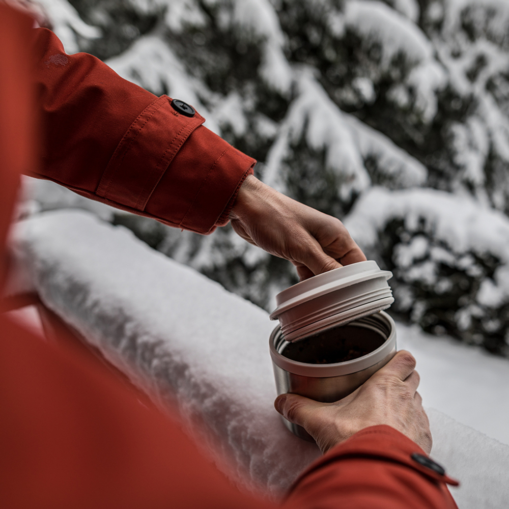 Контейнер для еды mb element s серебро