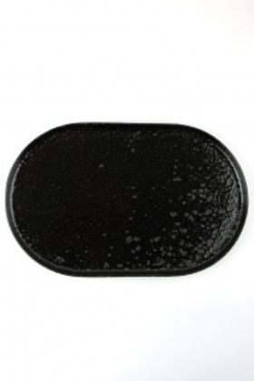 Тарелка овальная 32CM BLACK MOSS