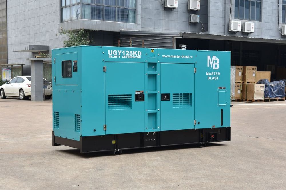 Дизель-генератор Master Blast UGY125KD3 в уличном кожухе - [ДГУ 100 кВт / 380V / Cummins]