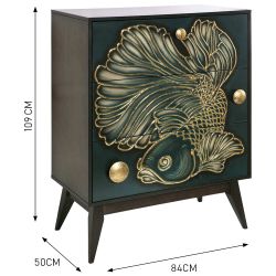 Комод Плава Лагуна с 3 ящиками