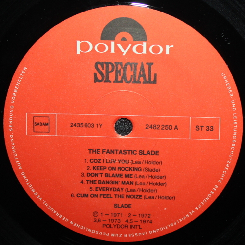 Slade / The Fantastic Slade (LP)