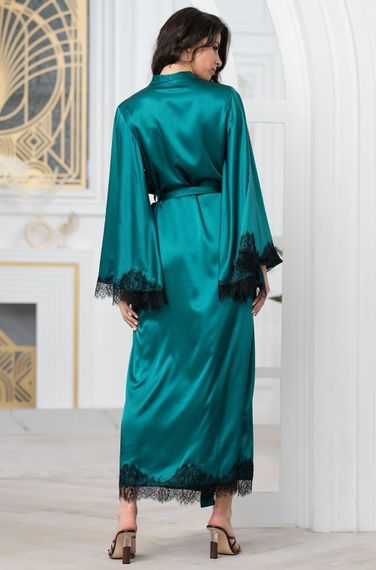 Халат женский  длинный MIA-Amore Windsor 3889 изумруд