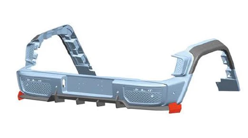 Карбоновый обвес для Mercedes-Benz G-Class G63 W463A/W464 2021+ Мерседес Гелик гелентваген