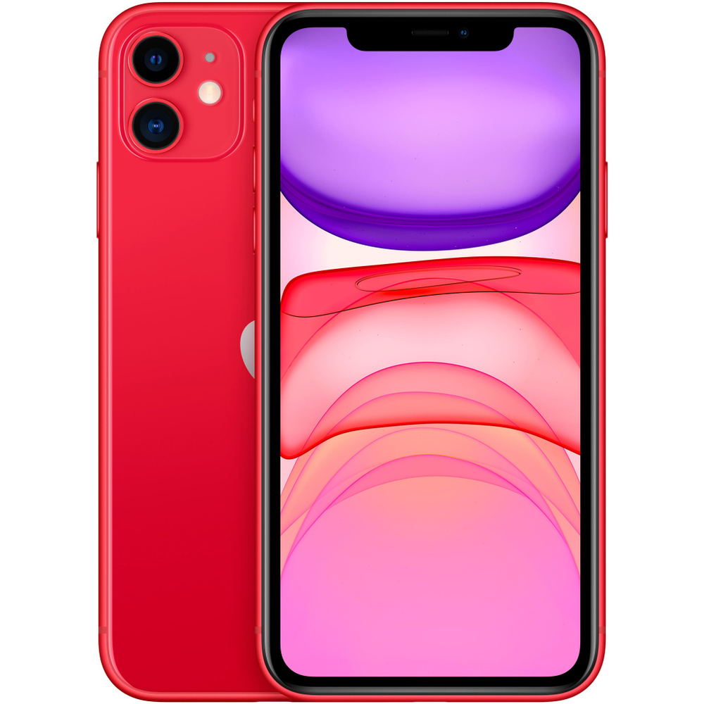 Смартфон Apple iPhone 11 256GB Dual Sim, Red (Красный)