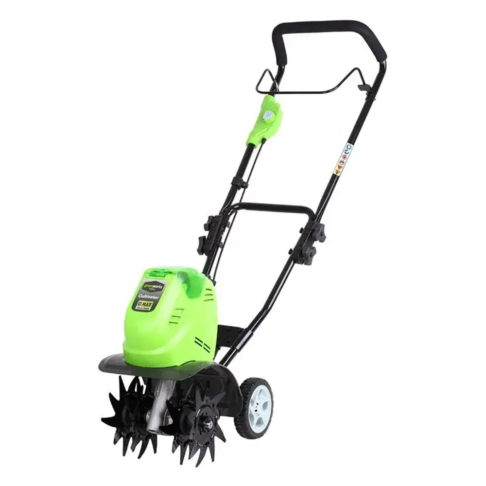 Аккумуляторный культиватор Greenworks G40TL (1 x 4 Ач, ЗУ) 27087VB