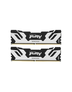 Оперативная память Память оперативная/ Kingston 32GB 7200MT/s DDR5 CL38 DIMM (Kit of 2) FURY Renegade Silver XMP