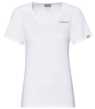 Женская теннисная футболка Head Club Tech T-Shirt W - white