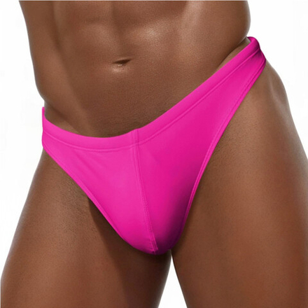 Мужские плавки стринги розовые JESSBORN JB6601-22