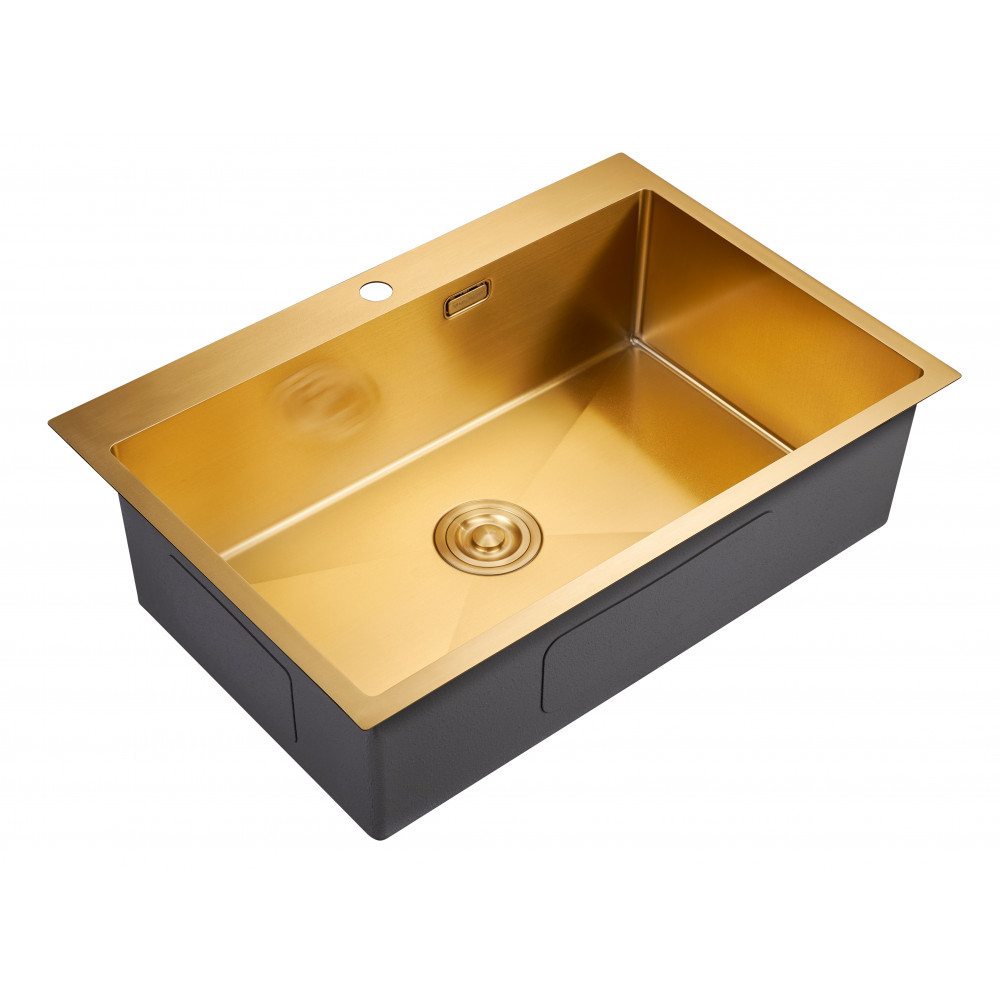 Мойка для кухни Milacio Denia 750 Steel MC.77508 золото