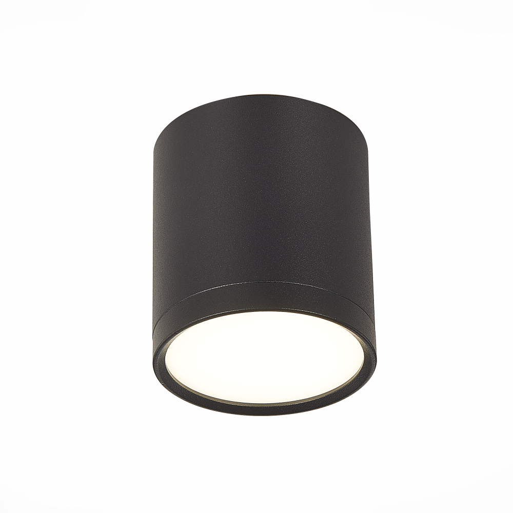 ST113.442.05 Светильник потолочный Черный LED 1*5W 4000K 390Lm Ra&gt;90 120° IP20 D68xH75 170-240V Накладные светильники