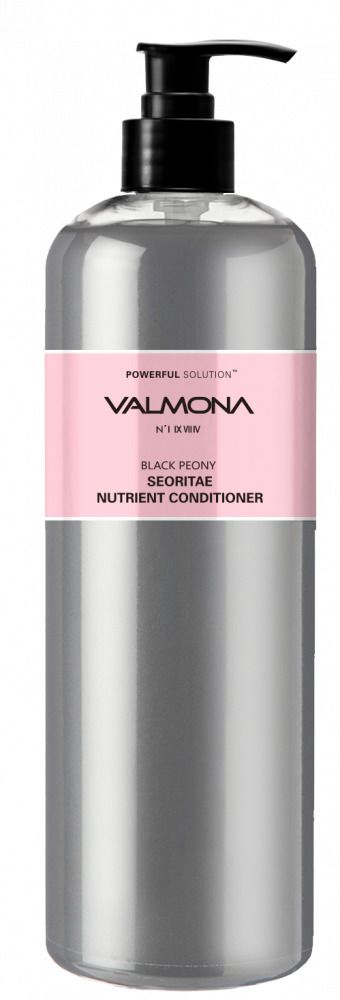 Кондиционер для волос Evas Valmona Black Peony Seoritae Nutrient Conditioner Черный пион и бобы 480 мл