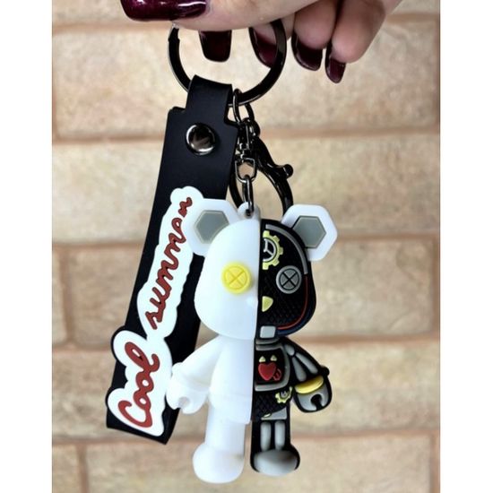 Брелок объемный Мишка БеарБрик, 7 см