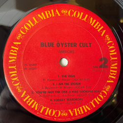 Винтажная виниловая пластинка LP Blue Oyster Cult Mirrors (USA 1979) Moon Crazy