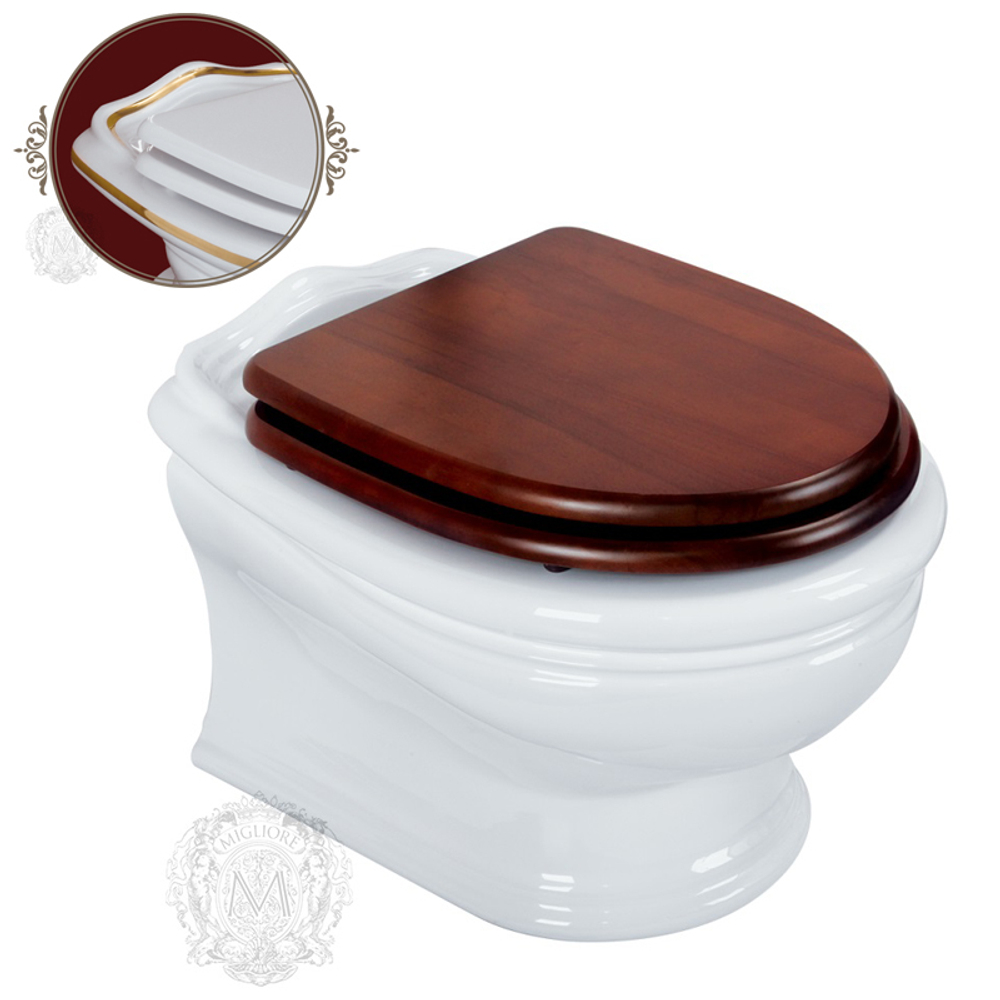 Унитаз подвесной Migliore Milady ML.MLD-25.740.D2