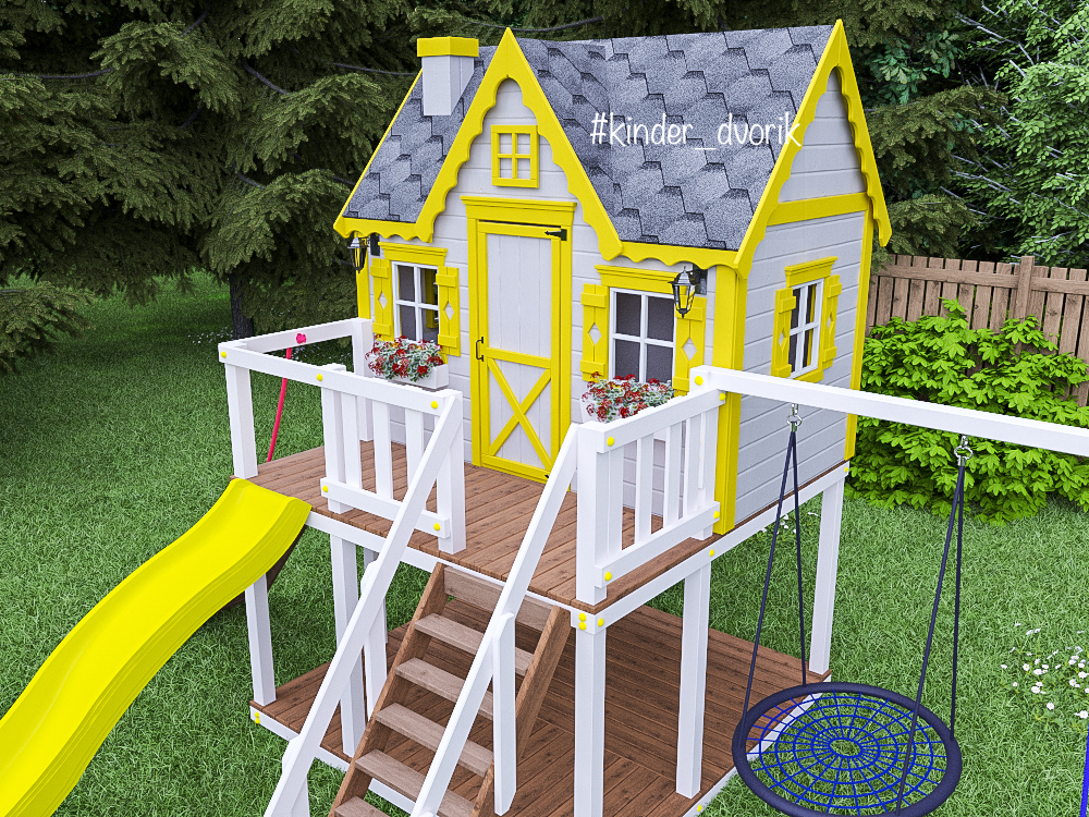 Домик "Питера" с небольшой верандой