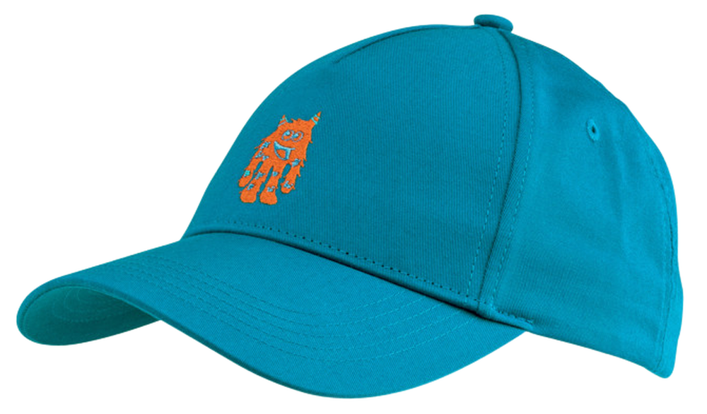 Теннисная кепка Head Kids Cap Monster - turquoise/orange