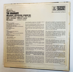Винтажная виниловая пластинка LP Paul Simon, Simon and Garfunkel, David Grusin The Graduate: The Original Sound Track Recording (Japan 1978)