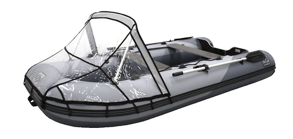 Тент носовой для лодки Фрегат 310 FM Light (доп. остекление)