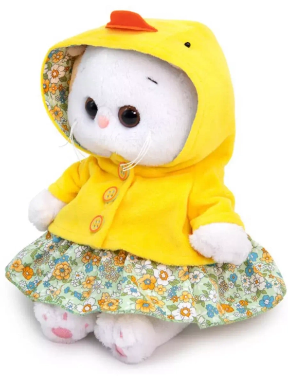Мягкая игрушка Кошечка Ли-Ли Беби в костюме Уточки 20 см