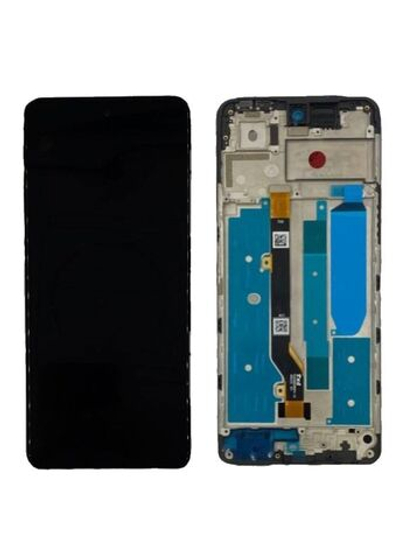Дисплей для Tecno Pova 6 Neo (LI6) с тачскрином и рамкой Черный - OR
