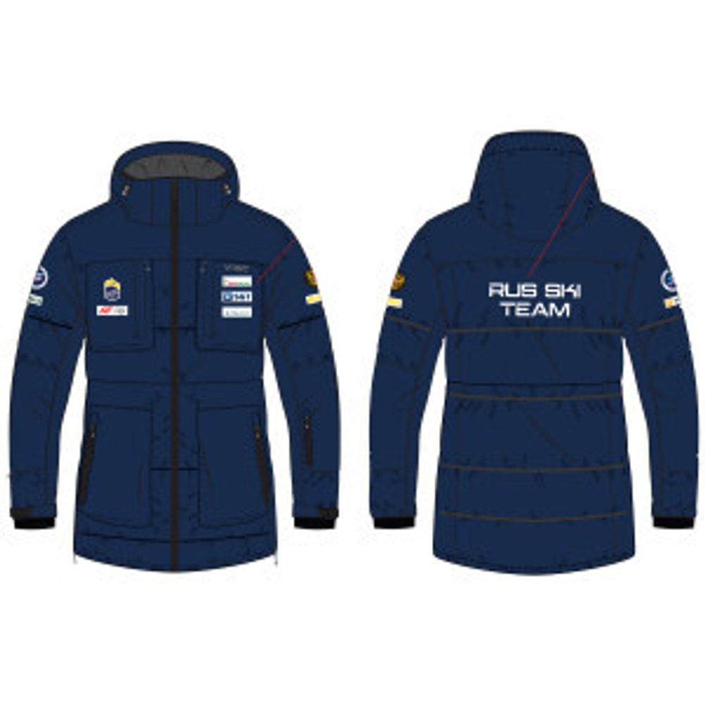VIST 25/26 куртка мужская парка HELIX RASF NAVY Russia Ski Team