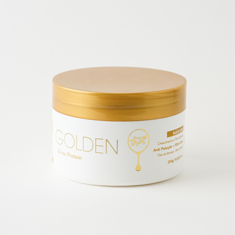 Floractive, Flora Vegan маска Golden Gloss Protein mask 250 мл