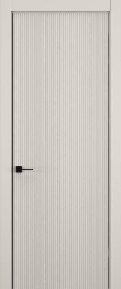Дверь 1 VERTICAL Матовый Серый песок