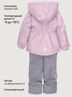 Костюм 7м1026 пудра/светло-серый