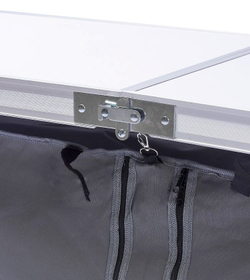 Стол туристический Atemi AFT-500, с 2 отделениям для посуды