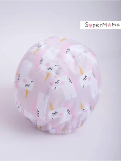 Шапочка для плавания детская непромокаемая для бассейна