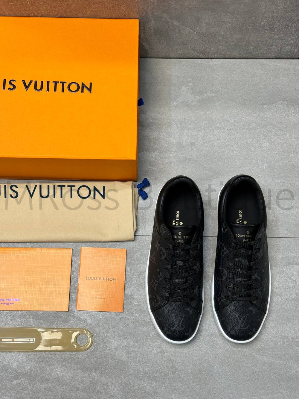 Кеды Luxembourg Louis Vuitton из канвы Monogram Eclipse