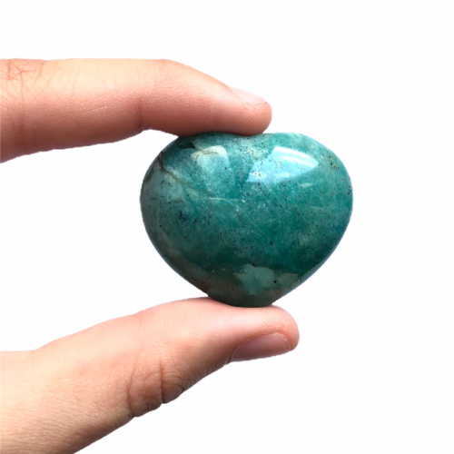 Сердце амазонит, 1 шт (20-30 гр)