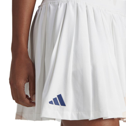 Женская Юбка теннисная Adidas Clubhouse Tennis Classic Premium Skirt - white/wonder quartz