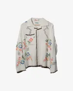 Рубашка Soeurs с Вышивкой по Краю белая