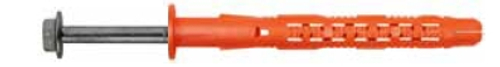 Дюбель фасадный BFK-STBf 10х80 шуруп HEX/T40, горячеоцинкованный или ТДЦ (300 шт)