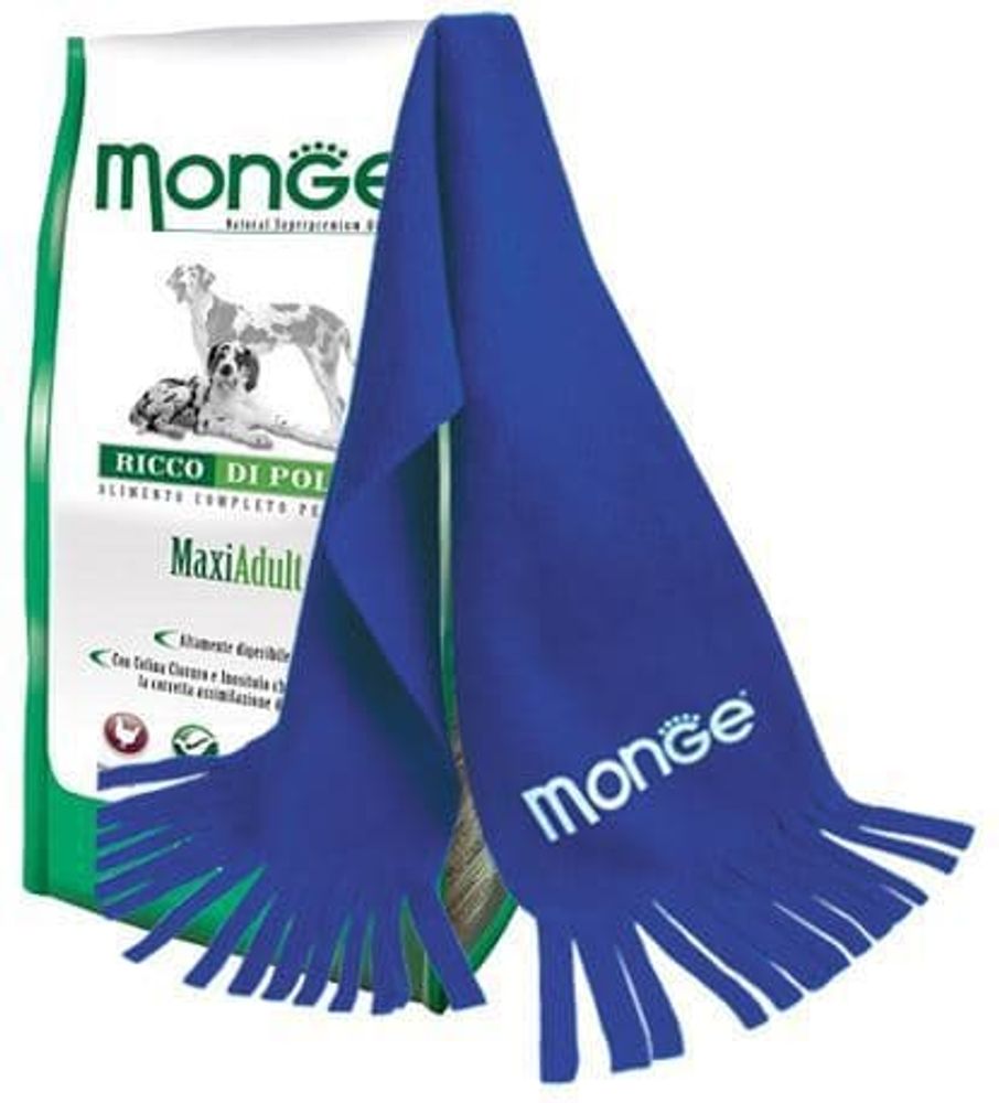Monge Dog Maxi корм для взрослых собак крупных пород 3 кг в Подарок Шарф Monge