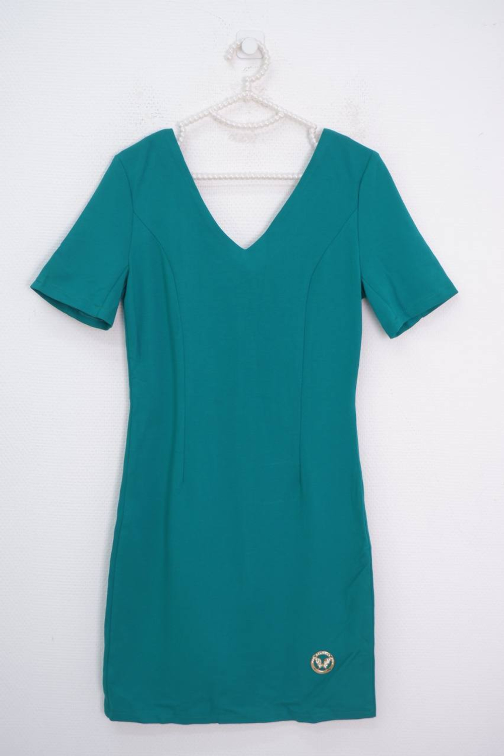 Платье Lina Nuoma зеленое 40 размер, новое