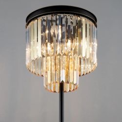 Citilux Мартин CL332962 Торшер хрустальный Шампань