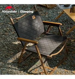 Кресло туристическое Naturehike MW02, черное, до 120 кг